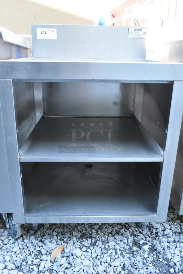 Krowne KR18-GSB3 Stainless Steel Drain Board w/ 2 Under Shelves. - Image 3 of 4