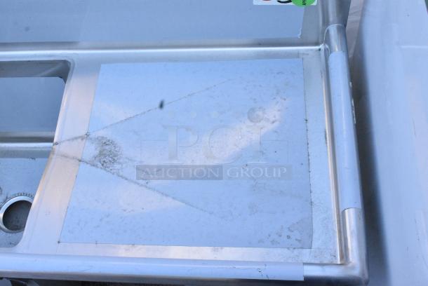 BRAND NEW SCRATCH AND DENT! Regency 600S31818224 Stainless Steel 3 Bay Sink w/ Dual Drain Boards. No Legs. - Image 3 of 8