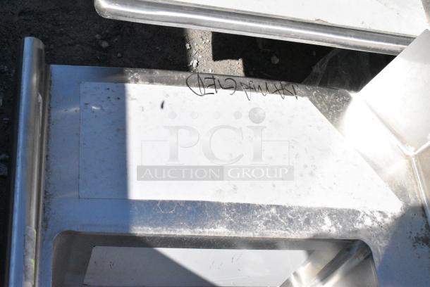 BRAND NEW SCRATCH AND DENT! Regency 600DDTS108R Stainless Steel 3 Bay Sink w/ Dual Drain Boards. No Legs. - Image 7 of 8