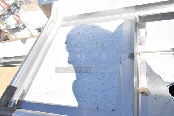 BRAND NEW SCRATCH AND DENT! Regency 600S31824224 Stainless Steel 3 Bay Sink w/ Dual Drain Boards. - Image 7 of 8
