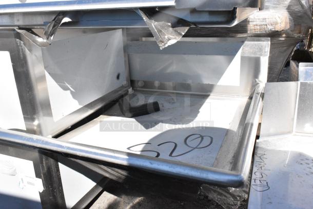 BRAND NEW SCRATCH AND DENT! Regency 600S31824224 Stainless Steel 3 Bay Sink w/ Dual Drain Boards. - Image 4 of 6