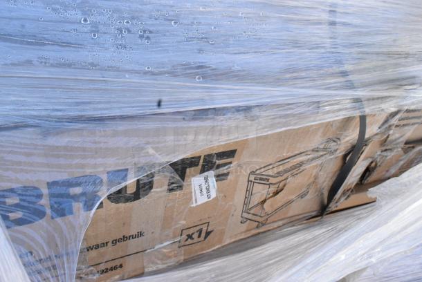 13 BRAND NEW SCRATCH AND DENT! Items Including 600TS3636S Regency 36" x 36" 16 Gauge Stainless Steel Commercial Work Table with Undershelf, 164DY4210 Lancaster Table & Seating Folding Chair and Table Dolly- 42 Chair and 10 Table Capacity, Rubbermaid Flat Cart, 164DA3636CPR Lancaster Table & Seating Alloy Series 36" x 36" Copper Standard Height Outdoor Table, 460EC2472 Regency 24" x 72" NSF Chrome Wire Shelf. 13 Times Your Bid! May Be Missing Pieces. - Image 4 of 9