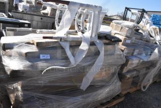 10 BRAND NEW SCRATCH AND DENT! Items Including Avantco 177EST5SG 71" Overshelf with Sneeze Guard for STE-5S, STE-5SG, STE-5MG, and STE-5M, Regency Wire Shelves, 600T3060G Regency 30" x 60" 18-Gauge 304 Stainless Steel Commercial Work Table with Galvanized Legs and Undershelf, 442BRK4460 Lavex 4" x 4" x 60" Kraft Corrugated RSC Shipping Box - 25/Bundle, 600SOS1860 Regency Stainless Steel Single Deck Overshelf - 18" x 60" x 19 1/4". 10 Times Your Bid! May Be Missing Pieces.