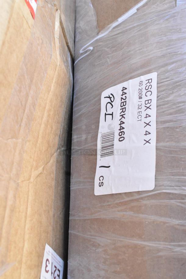 10 BRAND NEW SCRATCH AND DENT! Items Including Avantco 177EST5SG 71" Overshelf with Sneeze Guard for STE-5S, STE-5SG, STE-5MG, and STE-5M, Regency Wire Shelves, 600T3060G Regency 30" x 60" 18-Gauge 304 Stainless Steel Commercial Work Table with Galvanized Legs and Undershelf, 442BRK4460 Lavex 4" x 4" x 60" Kraft Corrugated RSC Shipping Box - 25/Bundle, 600SOS1860 Regency Stainless Steel Single Deck Overshelf - 18" x 60" x 19 1/4". 10 Times Your Bid! May Be Missing Pieces. - Image 7 of 8