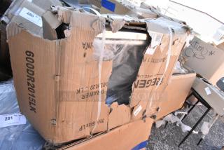 BRAND NEW SCRATCH AND DENT! Regency 600DR2015LK Spec Line 15" x 20" x 5" Self Closing Drawer with Stainless Steel Front and Locks. May Be Missing Pieces.