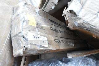 3 BRAND NEW SCRATCH AND DENT! Lancaster Table & Seating 164TCOLROD37 37 1/2" Bar Height Table Base Column and Rod. 3 Times Your Bid! May Be Missing Pieces.