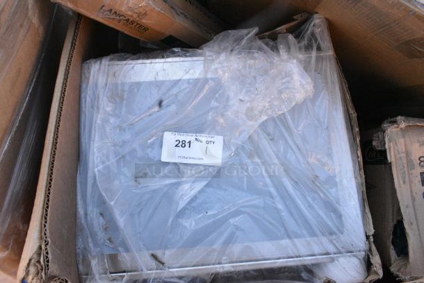 BRAND NEW SCRATCH AND DENT! Steelton 522UIB1824 18" x 24" Underbar Ice Bin with Bottle Holders - 77 lb.. May Be Missing Pieces. - Image 1 of 2