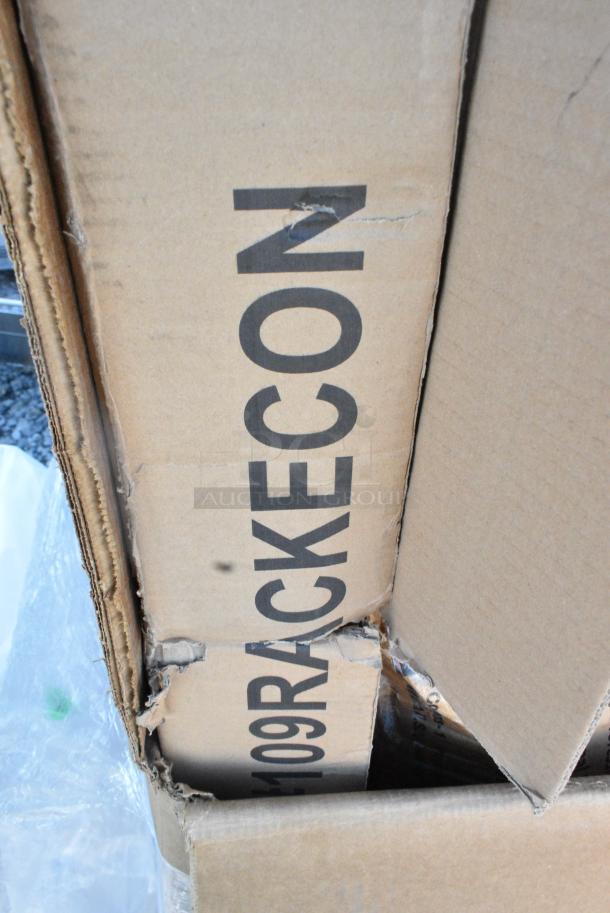 BRAND NEW SCRATCH AND DENT! Steelton 109RACKECON 20 Pan End Load Bun / Sheet Pan Rack - Unassembled. May Be Missing Pieces. - Image 3 of 3