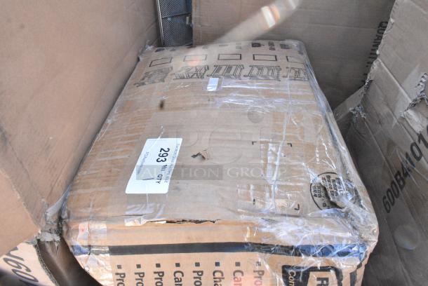 BRAND NEW SCRATCH AND DENT! Rubbermaid Cart. May Be Missing Pieces. - Image 2 of 2