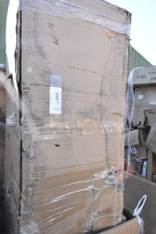 BRAND NEW SCRATCH AND DENT! Regency 600B41014213 4 Bowl Underbar Sink with Two Drainboards - 72" x 18 3/4". May Be Missing Pieces.