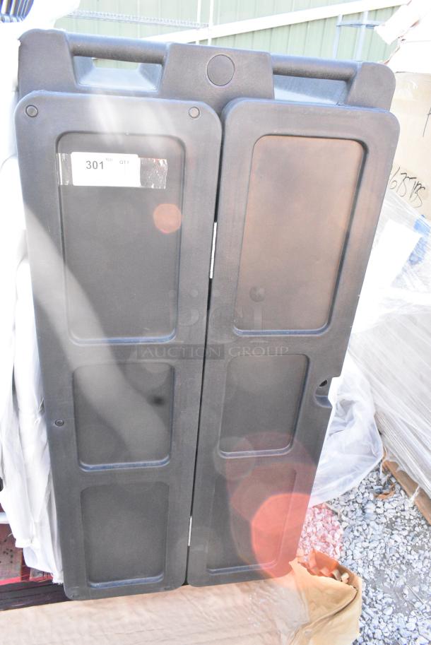 BRAND NEW SCRATCH AND DENT! IRP IRP-720 Black Arctic 3501536 Mobile 288 Qt. Cooler with Casters - Image 1 of 5