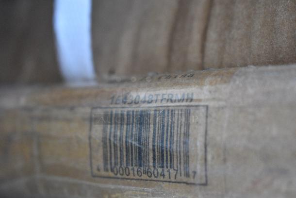 BRAND NEW SCRATCH AND DENT! Lancaster Table & Seating 1643048TFRMH 30" x 48" Rectangular Thermo-Formed MDF Table Top with Red Mahogany Finish. May Be Missing Pieces. - Image 3 of 3