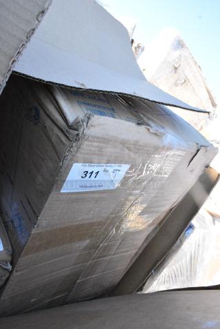 BRAND NEW SCRATCH AND DENT! Lavex 274MOPBCKTMF 44 Qt. No-Touch Microfiber Mop Bucket. May Be Missing Pieces.