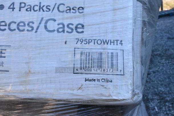 28 BRAND NEW SCRATCH AND DENT! Items Including 760SOUP16WB Choice 16 oz. White Double Poly-Coated Paper Food Cup - 500/Case, 600IB1824 Regency 18" x 24" Underbar Ice Bin - 77 lb., 795PTOWHT4 Choice White Microwavable Folded Paper #4 Take-Out Container 7 3/4" x 5 1/2" x 3 1/2" - 160/Case, 500CC9PLA EcoChoice Plastic Squat Cold Cup, 500MF993B1C Choice 9" x 9" x 3" 1-Compartment Microwaveable Black Mineral-Filled Plastic Hinged Take-Out Container - 150/Case. 28 Times Your Bid! May Be Missing Pieces. - Image 6 of 11