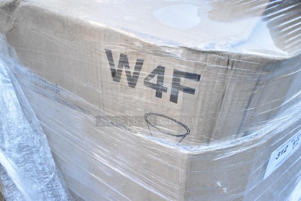 28 BRAND NEW SCRATCH AND DENT! Items Including 760SOUP16WB Choice 16 oz. White Double Poly-Coated Paper Food Cup - 500/Case, 600IB1824 Regency 18" x 24" Underbar Ice Bin - 77 lb., 795PTOWHT4 Choice White Microwavable Folded Paper #4 Take-Out Container 7 3/4" x 5 1/2" x 3 1/2" - 160/Case, 500CC9PLA EcoChoice Plastic Squat Cold Cup, 500MF993B1C Choice 9" x 9" x 3" 1-Compartment Microwaveable Black Mineral-Filled Plastic Hinged Take-Out Container - 150/Case. 28 Times Your Bid! May Be Missing Pieces. - Image 8 of 11