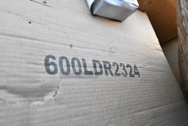 BRAND NEW SCRATCH AND DENT! Regency 600LDR2324 24" Five-Tiered Stainless Steel Liquor Display Rack - 23" Deep. May Be Missing Pieces. - Image 1 of 1