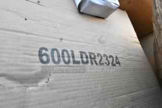 BRAND NEW SCRATCH AND DENT! Regency 600LDR2324 24" Five-Tiered Stainless Steel Liquor Display Rack - 23" Deep. May Be Missing Pieces.