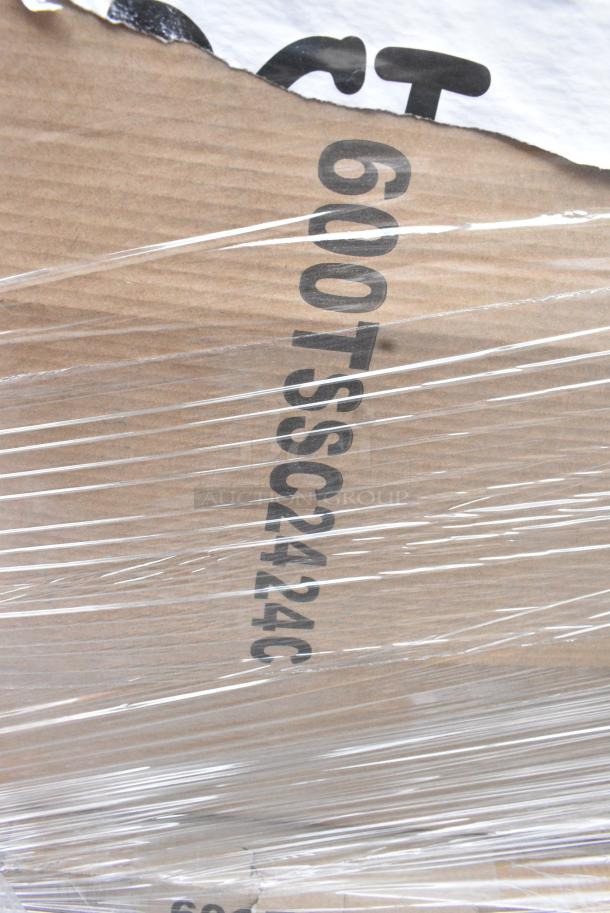 8 BRAND NEW SCRATCH AND DENT! Items Including 600TSSC2424C Regency Spec Line 24" x 24" 14 Gauge Stainless Steel Corner Work Table with Sink, Hinged Door, and Lock, 600TS2436S Regency 24" x 36" 16-Gauge 304 Stainless Steel Commercial Work Table with Undershelf and Casters, 600T2448G Regency 24" x 48" 18-Gauge 304 Stainless Steel Commercial Work Table with Galvanized Legs and Undershelf. 8 Times Your Bid! May Be Missing Pieces. - Image 4 of 8