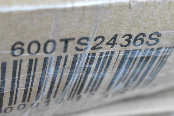 8 BRAND NEW SCRATCH AND DENT! Items Including 600TSSC2424C Regency Spec Line 24" x 24" 14 Gauge Stainless Steel Corner Work Table with Sink, Hinged Door, and Lock, 600TS2436S Regency 24" x 36" 16-Gauge 304 Stainless Steel Commercial Work Table with Undershelf and Casters, 600T2448G Regency 24" x 48" 18-Gauge 304 Stainless Steel Commercial Work Table with Galvanized Legs and Undershelf. 8 Times Your Bid! May Be Missing Pieces. - Image 5 of 8