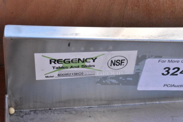 BRAND NEW SCRATCH AND DENT! Regency 600IB2136C0 21" x 36" Underbar Ice Bin with 10 Circuit Post-Mix Cold Plate and Bottle Holders - Image 3 of 3