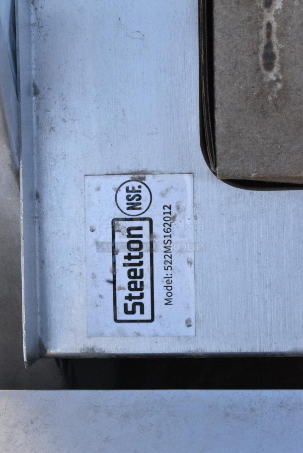 12 BRAND NEW SCRATCH AND DENT! Items Including Steelton 522MS162012 20" x 16" x 12" 16 Gauge 304 Stainless Steel One Compartment Floor Mop Sink, DayMark Matt85 Thermal Label Printer 322IT118379, 760SOUP6WB Choice 6 oz. White Double Poly-Coated Paper Food Cup - 1000/Case. 12 Times Your Bid! May Be Missing Pieces. - Image 3 of 7