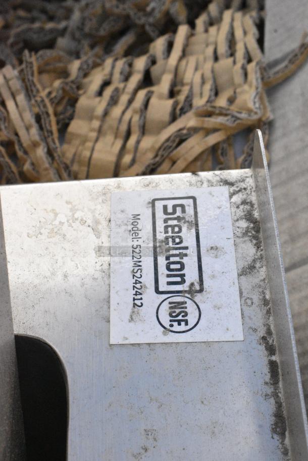 12 BRAND NEW SCRATCH AND DENT! Items Including Steelton 522MS162012 20" x 16" x 12" 16 Gauge 304 Stainless Steel One Compartment Floor Mop Sink, DayMark Matt85 Thermal Label Printer 322IT118379, 760SOUP6WB Choice 6 oz. White Double Poly-Coated Paper Food Cup - 1000/Case. 12 Times Your Bid! May Be Missing Pieces. - Image 6 of 7