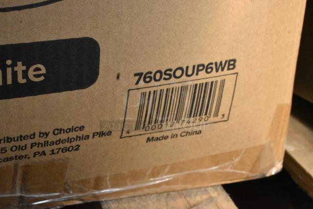12 BRAND NEW SCRATCH AND DENT! Items Including Steelton 522MS162012 20" x 16" x 12" 16 Gauge 304 Stainless Steel One Compartment Floor Mop Sink, DayMark Matt85 Thermal Label Printer 322IT118379, 760SOUP6WB Choice 6 oz. White Double Poly-Coated Paper Food Cup - 1000/Case. 12 Times Your Bid! May Be Missing Pieces. - Image 7 of 7