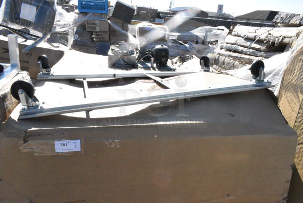BRAND NEW SCRATCH AND DENT! 2023 Universal G1.2BM2F 54” Swing Glass Door Reach In Refrigerator Merchandiser. See Pictures for Damage. - Image 3 of 6