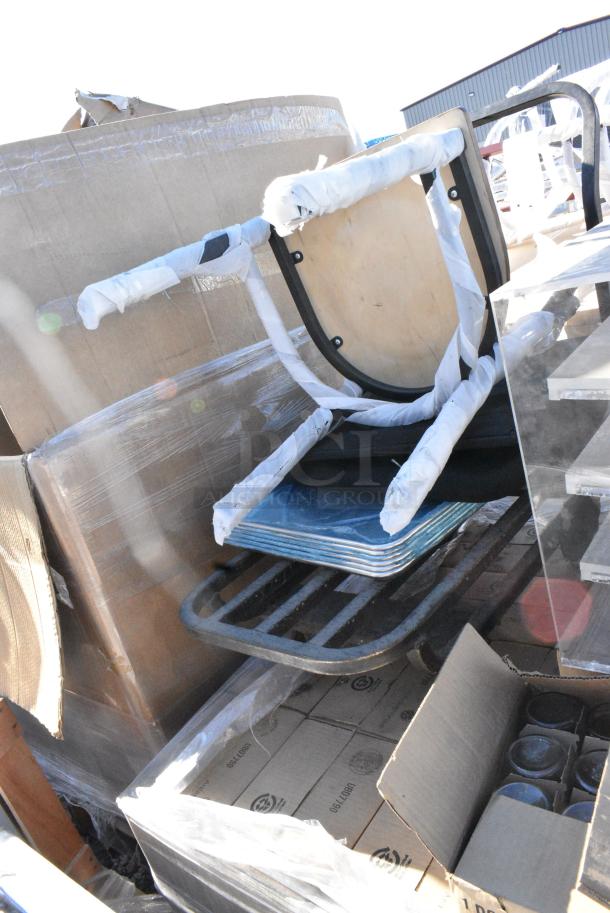 67 BRAND NEW SCRATCH AND DENT! Items Including Chair Frames and Mason Jars. 67 Times Your Bid! - Image 5 of 5