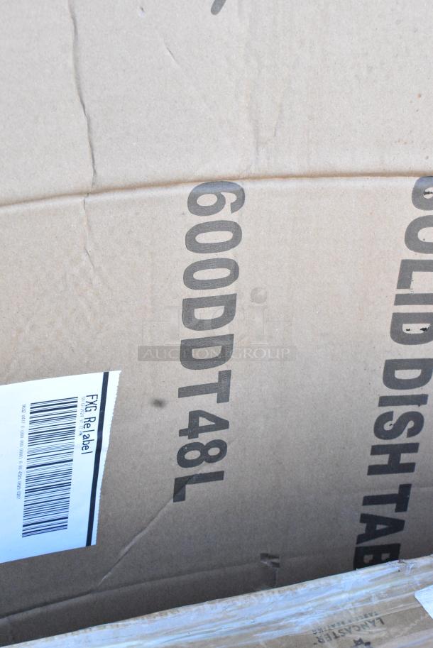 BRAND NEW SCRATCH AND DENT! Regency 600DDT48L 16 Gauge 4' Soiled / Dirty Dish Table - Left Drainboard. May Be Missing Pieces. - Image 2 of 2