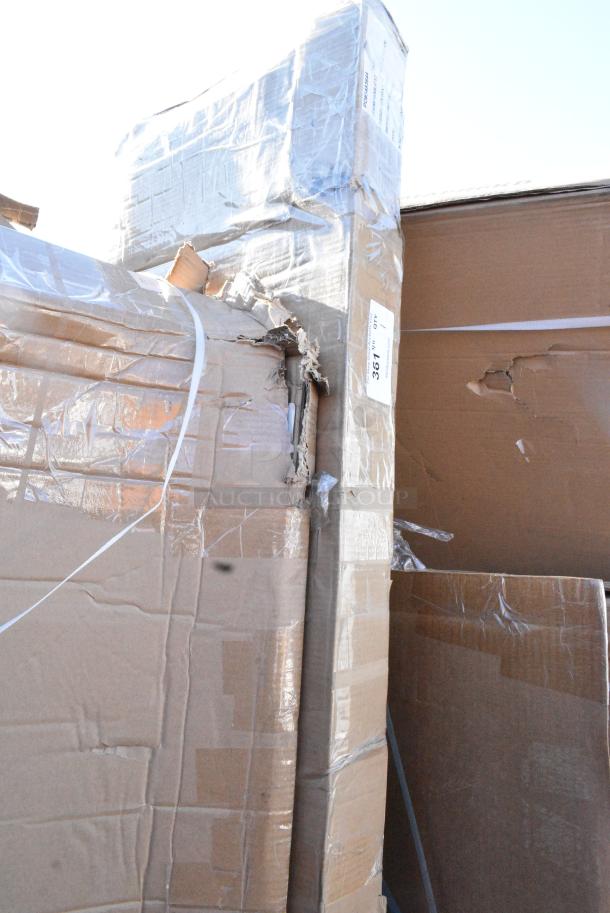 BRAND NEW SCRATCH AND DENT! Regency 600LC1318KB Beige Unassembled Locker. May Be Missing Pieces. - Image 1 of 2