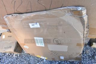 BRAND NEW SCRATCH AND DENT! Lancaster Table & Seating 34930RTCB 30" Laminated Round Table Top Reversible Cherry / Black. May Be Missing Pieces.