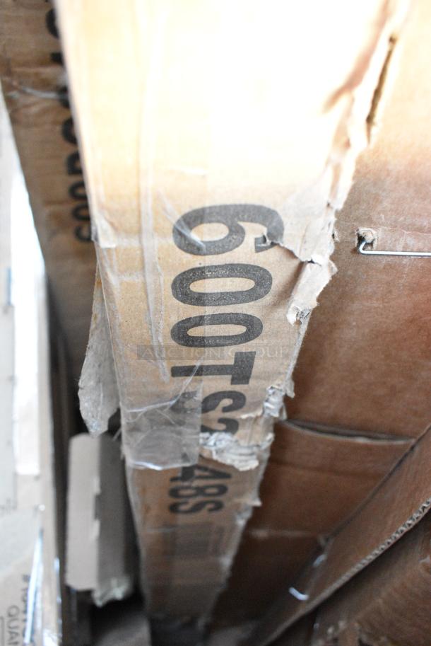 BRAND NEW SCRATCH AND DENT! Regency 600TS2448S 24" x 48" 16-Gauge 304 Stainless Steel Commercial Work Table with Undershelf. May Be Missing Pieces. - Image 2 of 3