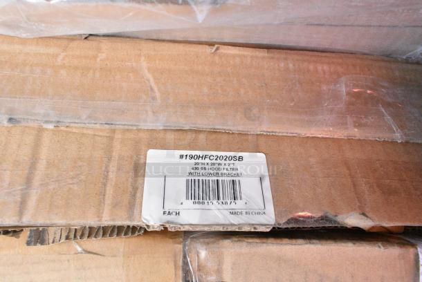 27 BRAND NEW SCRATCH AND DENT! Items Including Plasticade American Louver Company Stratus White Plaque Diffuser with 12" Neck STR-PQ-12W, 303BBP11 Acopa 11 5/8" x 8" Ivory (American White) Wide Rim Stoneware Platter with Blue Bands - 12/Case, 164TB5222 TABLE BASE PLATE CAST IRON 5X22, 190HFC2020SB 20"(H) x 20"(W) x 2"(T) Stainless Steel Hood Filter with Lower Bracket. 27 Times Your Bid! - Image 7 of 7