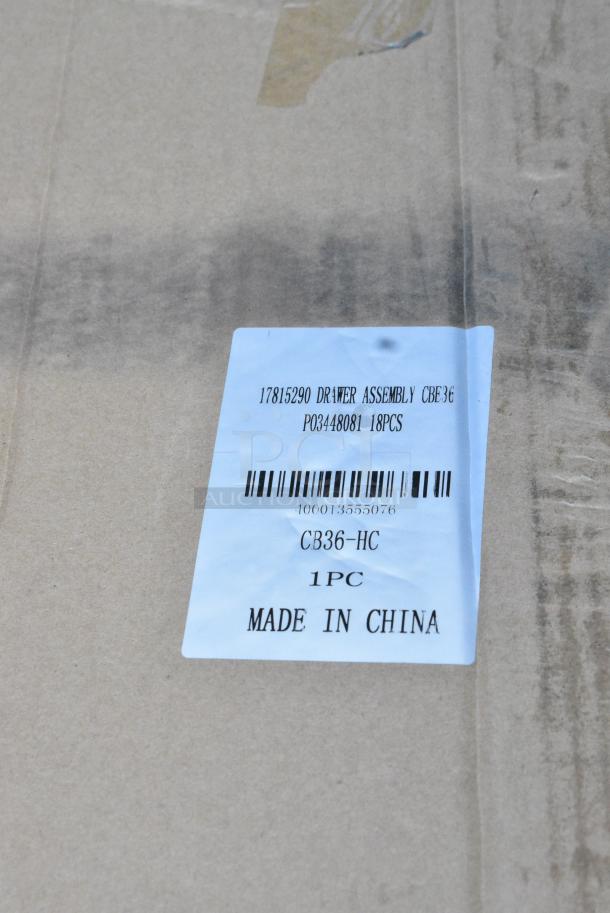 BRAND NEW SCRATCH AND DENT! Avantco 17815290 Drawer Assembly for CBE-36-HC Refrigerated Chef Base - Image 6 of 6