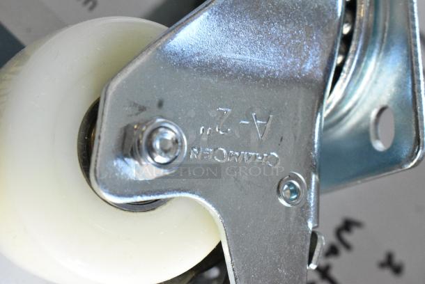 BRAND NEW SCRATCH AND DENT! Lot of Commercial Casters - Image 4 of 6