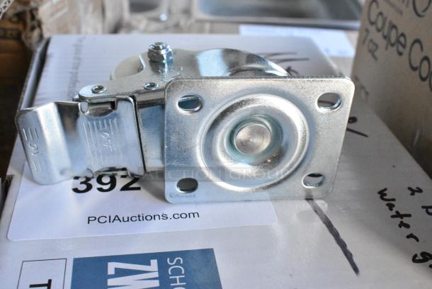 BRAND NEW SCRATCH AND DENT! Lot of Commercial Casters - Image 6 of 6