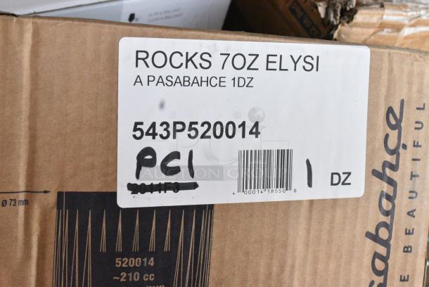 BRAND NEW SCRATCH AND DENT! Box of 12 543P520014 Pasabahce Elysia from Steelite International 7 oz. Rocks / Old Fashioned Glass - 12/Case - Image 3 of 5