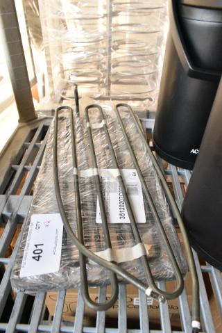 2 BRAND NEW SCRATCH AND DENT! Items Including Cooking Performance Group 35120207C020 Heating Element for Electric Griddles. 2 Times Your Bid!