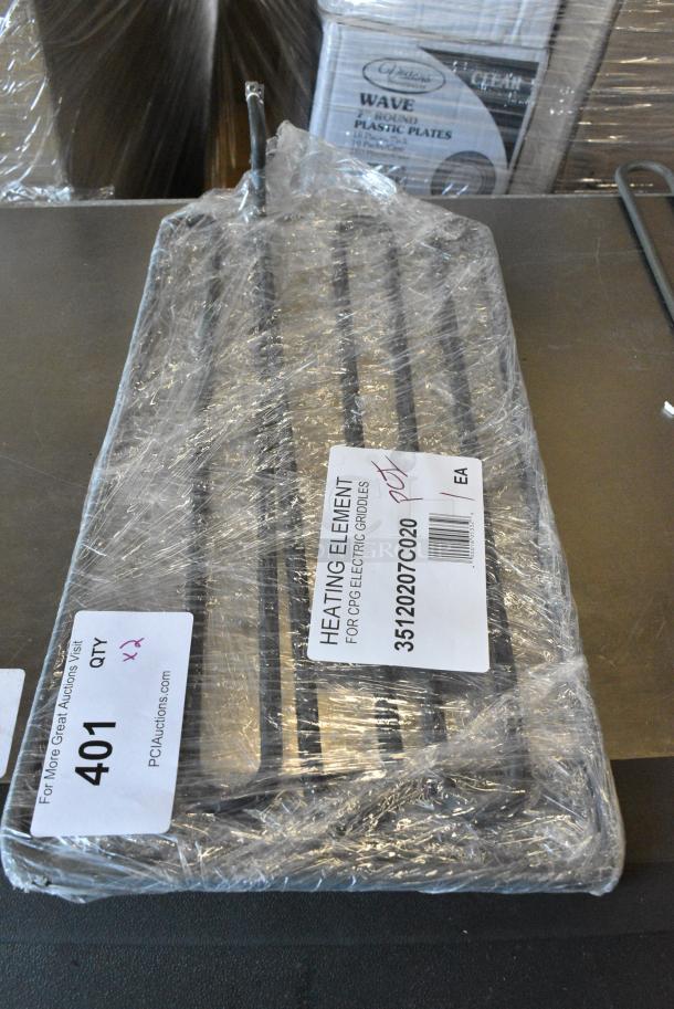 2 BRAND NEW SCRATCH AND DENT! Items Including Cooking Performance Group 35120207C020 Heating Element for Electric Griddles. 2 Times Your Bid! - Image 3 of 4