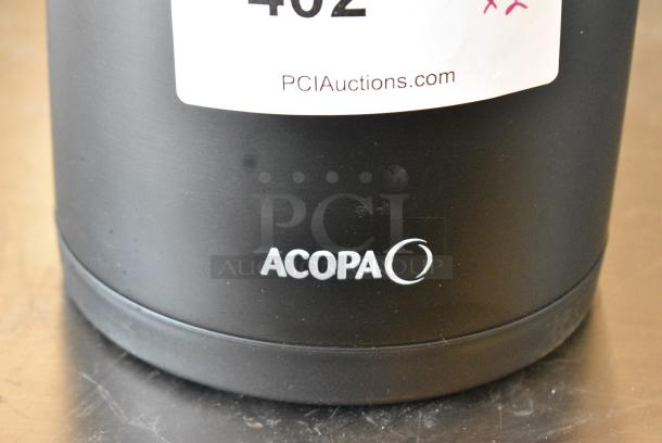 2 BRAND NEW SCRATCH AND DENT! Acopa Black Air Pot. 2 Times Your Bid! - Image 3 of 6