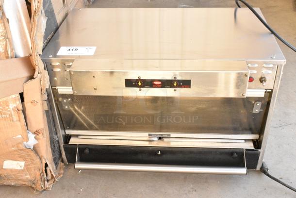 Hatco GRMW-3 Stainless Steel Commercial Countertop Heated Display Tested and Working! - Image 1 of 7