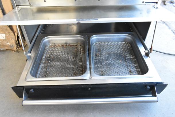 Hatco GRMW-3 Stainless Steel Commercial Countertop Heated Display Tested and Working! - Image 5 of 7