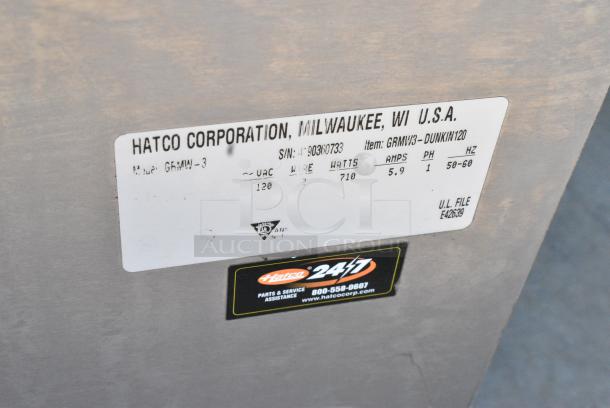 Hatco GRMW-3 Stainless Steel Commercial Countertop Heated Display Tested and Working! - Image 7 of 7