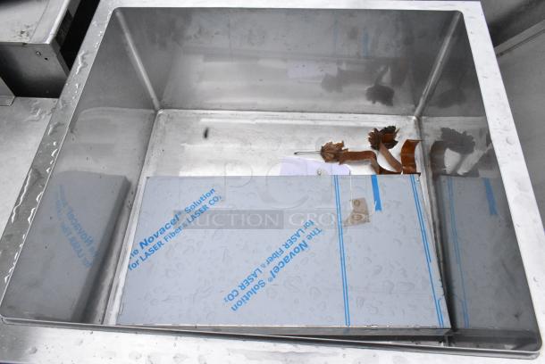 Cornelius 2123-IT Stainless Steel Drop In Ice Chest on Legs. - Image 5 of 5