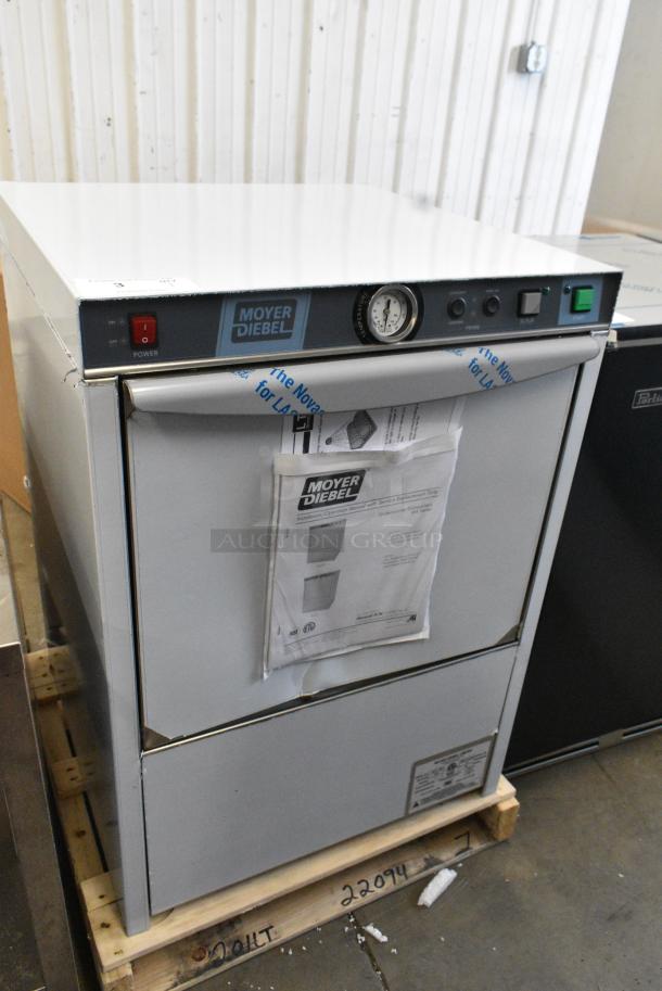 BRAND NEW SCRATCH AND DENT! 2024 Moyer Diebel 201LT Stainless Steel Commercial Undercounter Low Temperature Dishwashing Machine. 120 Volts, 1 Phase. - Image 1 of 9
