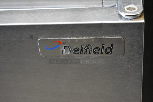 Delfield 406CA-DD1 Stainless Steel Commercial Single Door Undercounter Cooler. 115 Volts, 1 Phase. Tested and Powers On But Does Not Get Cold - Image 2 of 5