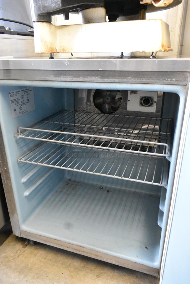 Delfield 406CA-DD1 Stainless Steel Commercial Single Door Undercounter Cooler. 115 Volts, 1 Phase. Tested and Powers On But Does Not Get Cold - Image 3 of 5