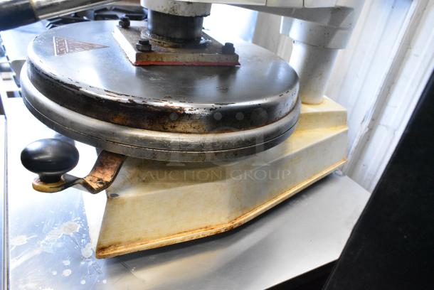 DoughPro Metal Commercial Countertop Dough Press. 115 Volts, 1 Phase. Tested and Working! - Image 9 of 9