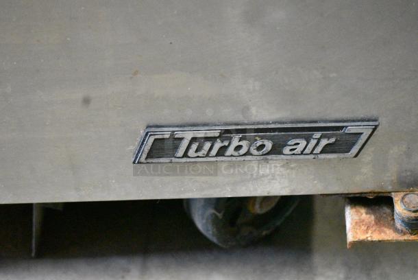 Turbo Air TBD-1SD Stainless Steel Commercial Single Door Undercounter Cooler on Commercial Casters. 115 Volts, 1 Phase. Tested and Powers On But Does Not Get Cold - Image 2 of 6